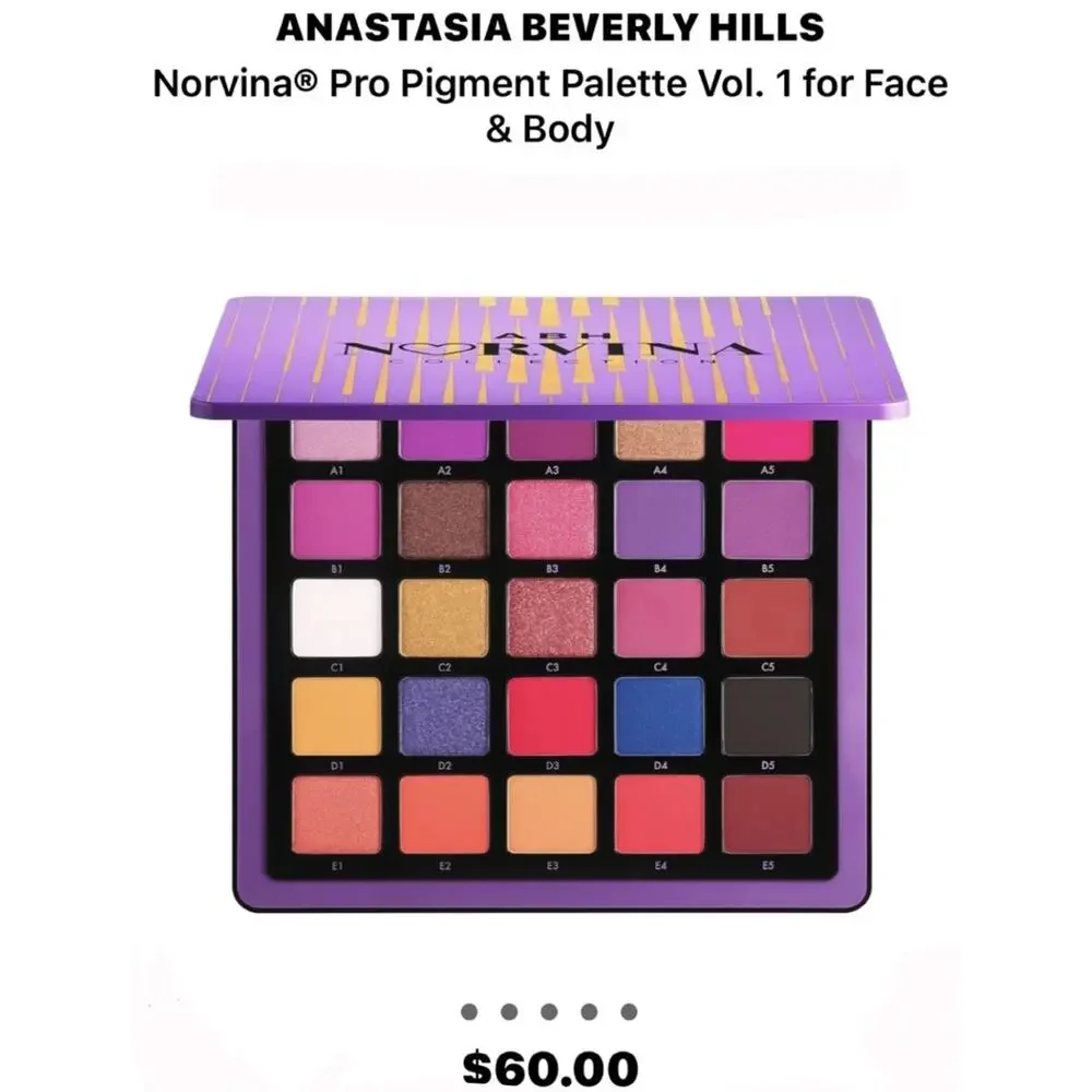 Anastasia Beverly Hills Makeup Anastasia Beverly Hills Norvina Vol 1 Pro Palette